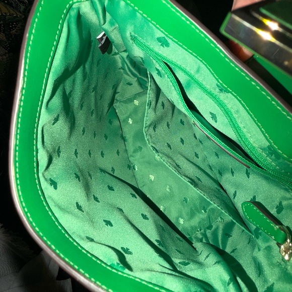 Kate Spade Vibrant Green Shoulder Bag - Picture 3 of 3